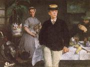 Edouard Manet, Luncheon in the studio
